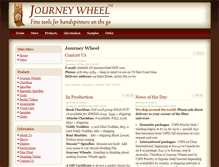 Tablet Screenshot of journeywheel.com
